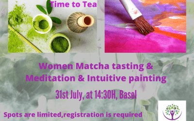 Meditation, Intuitive Painting and Matcha Tasting – Basel – Women Event