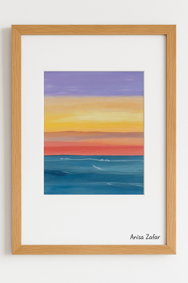 Sold- Ocean Sunset Harmony